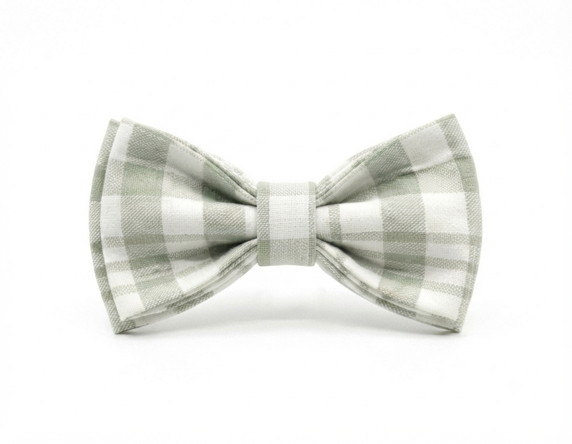 Green Lattice Bow Tie