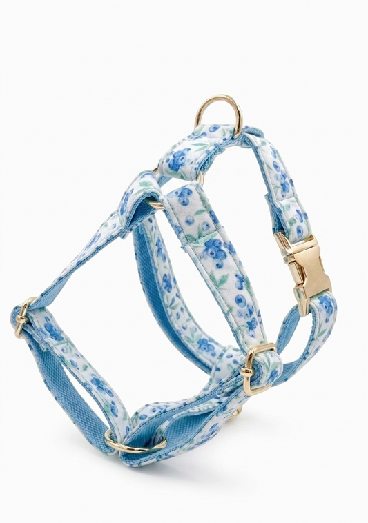 Blueberry Dog Harness | Customisable