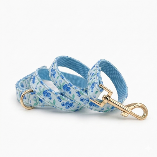 Blueberry Dog Leash | Customisable