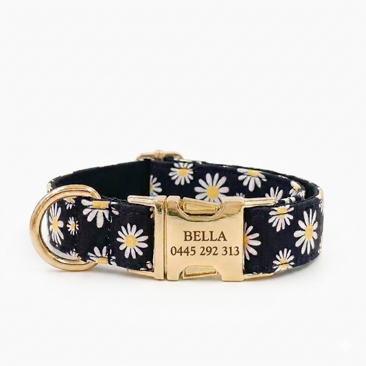 Daisy Dog Collar | Personalised