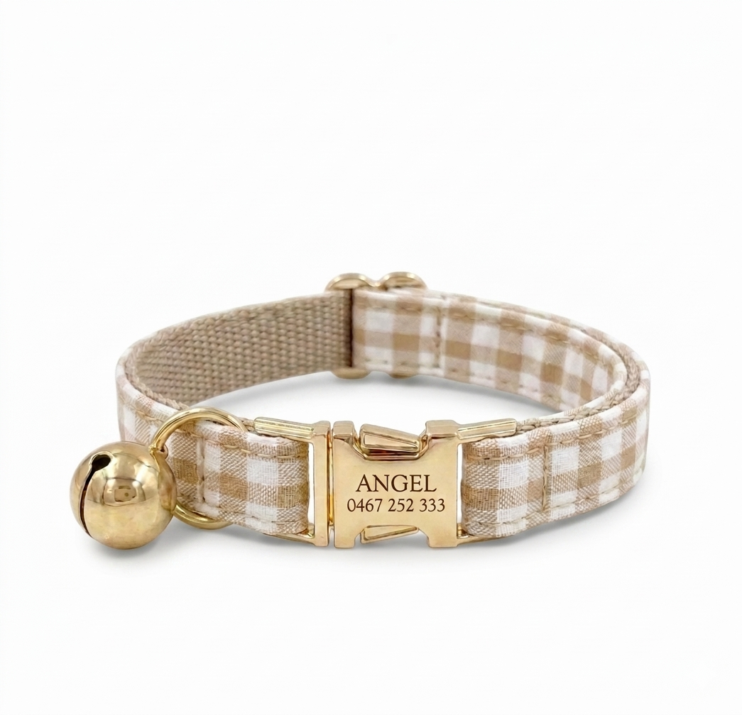 Flavin Lattice Cat Collar | Personalised