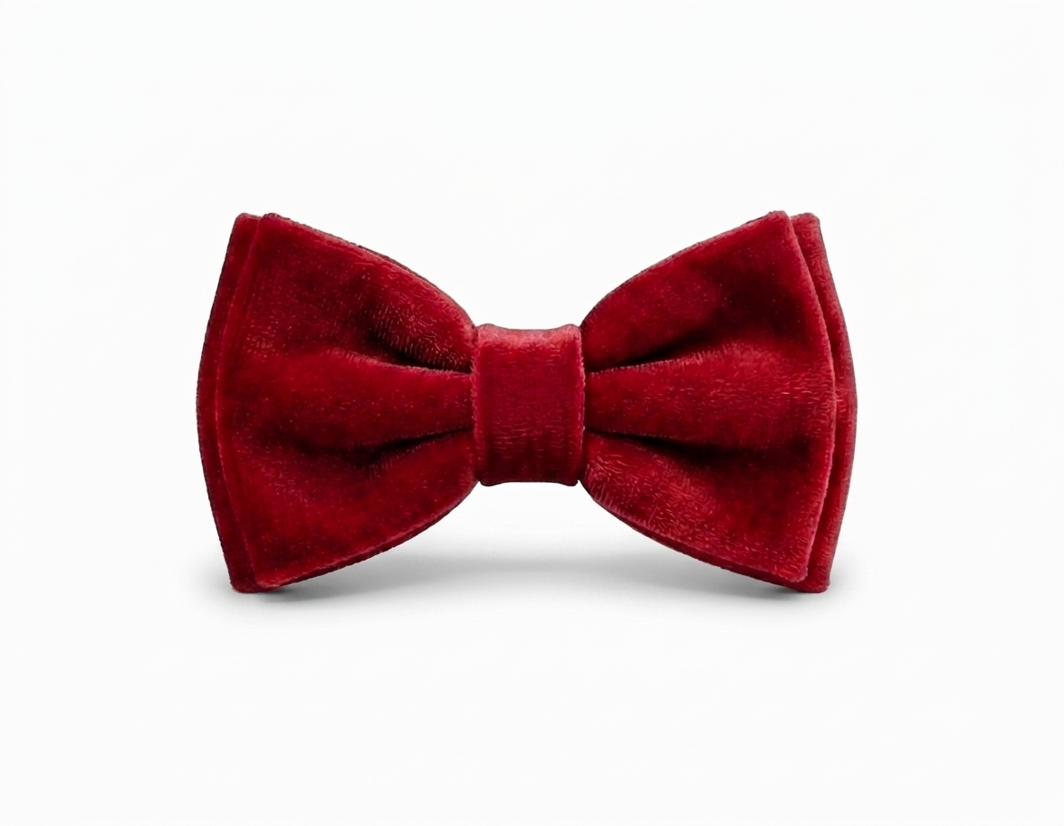 Red Velvet Bow Tie