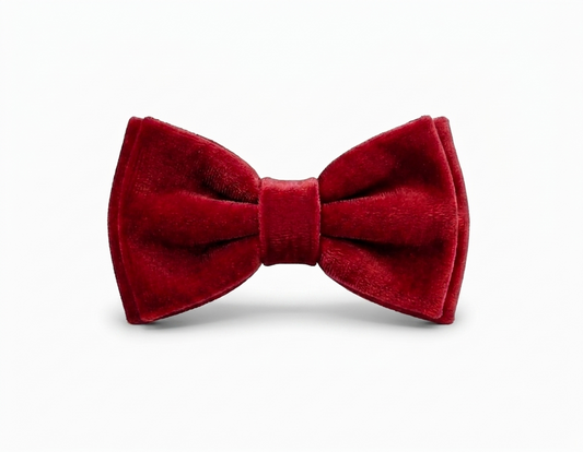 Red Velvet Bow Tie