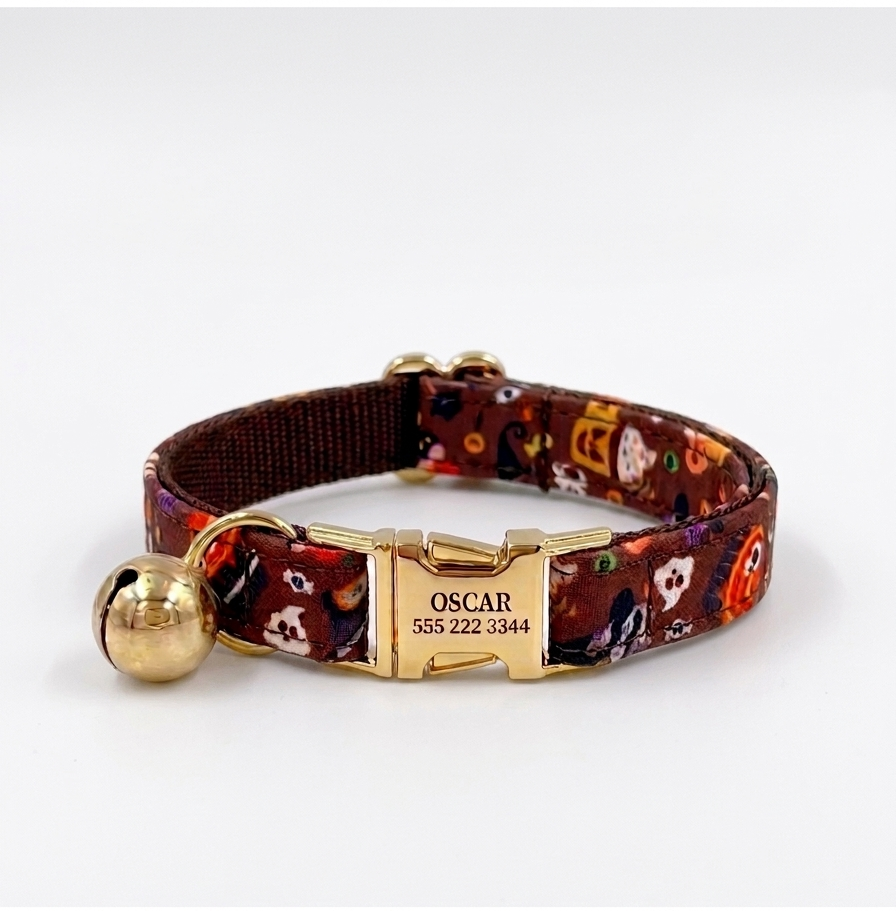Devil's Pastry Cat Collar | Personalised