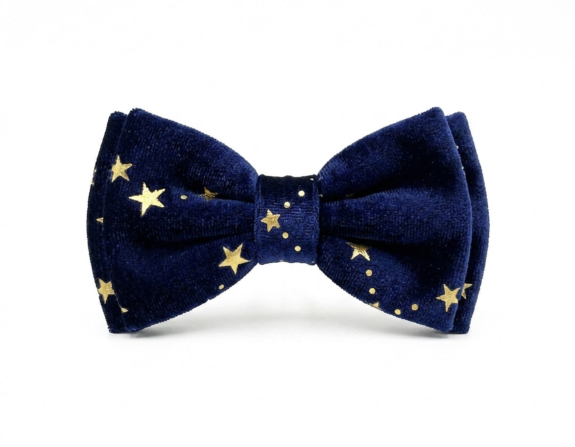 Blue Star Bow Tie