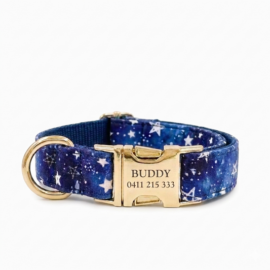 Star Dog Collar | Personalised